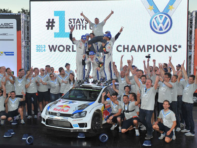 Η VW Motorsport συνεχίζει με τους ίδιους οδηγούς και το 2015